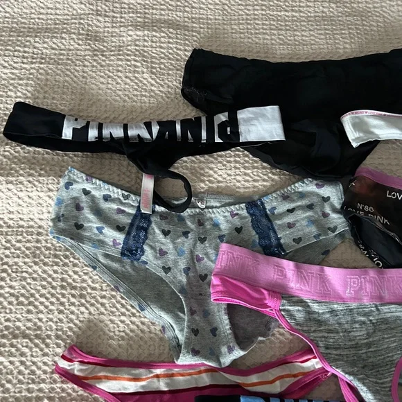 Vintage VS Pink Underwear Bundle - Picture 2 of 11